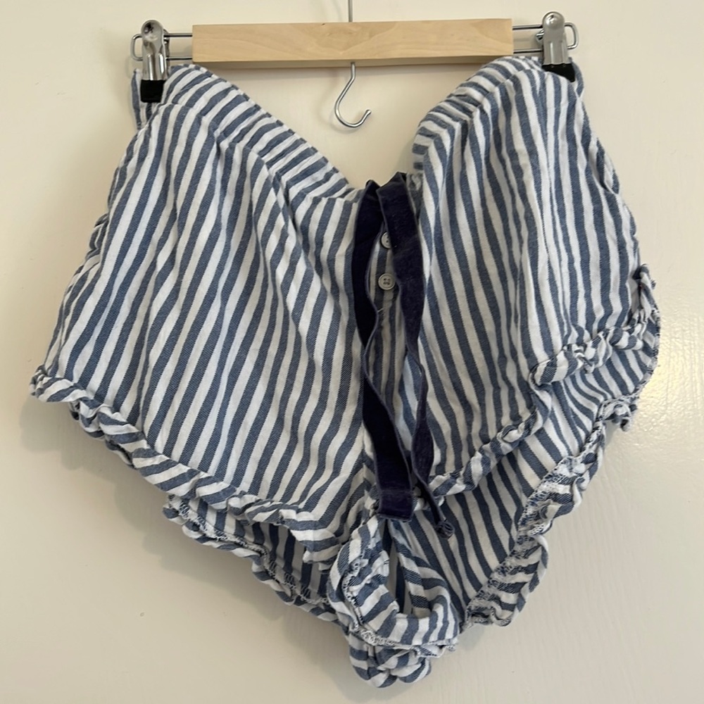 Aerie Flannel Ruffle Boxer
